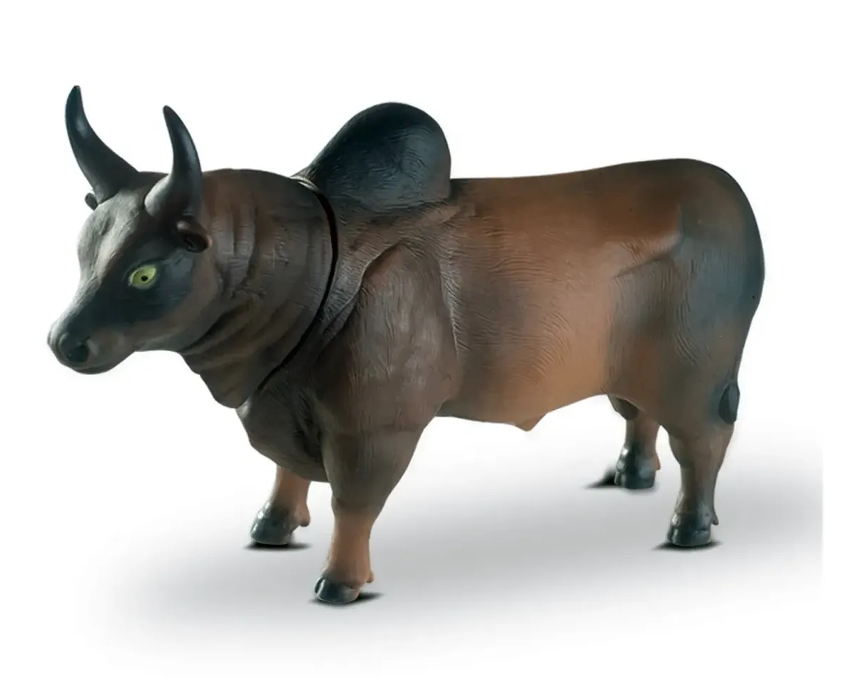 Animais da Fazenda Grande Touro Boi Vaca Cavalo Porco Em Vinil - #4