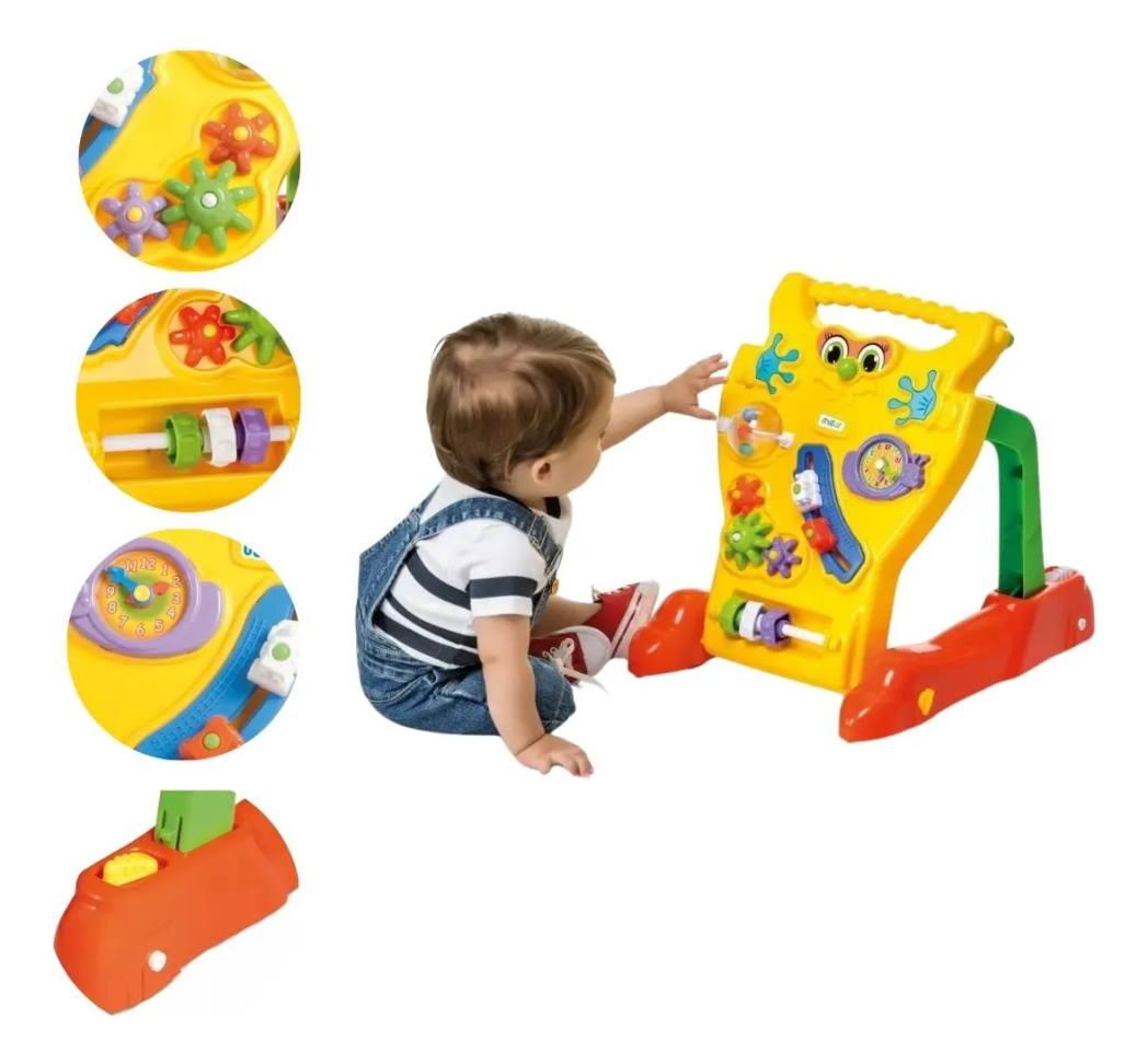 Andador Infantil Didatico E Interativo 2 Em 1 Tateti - #3
