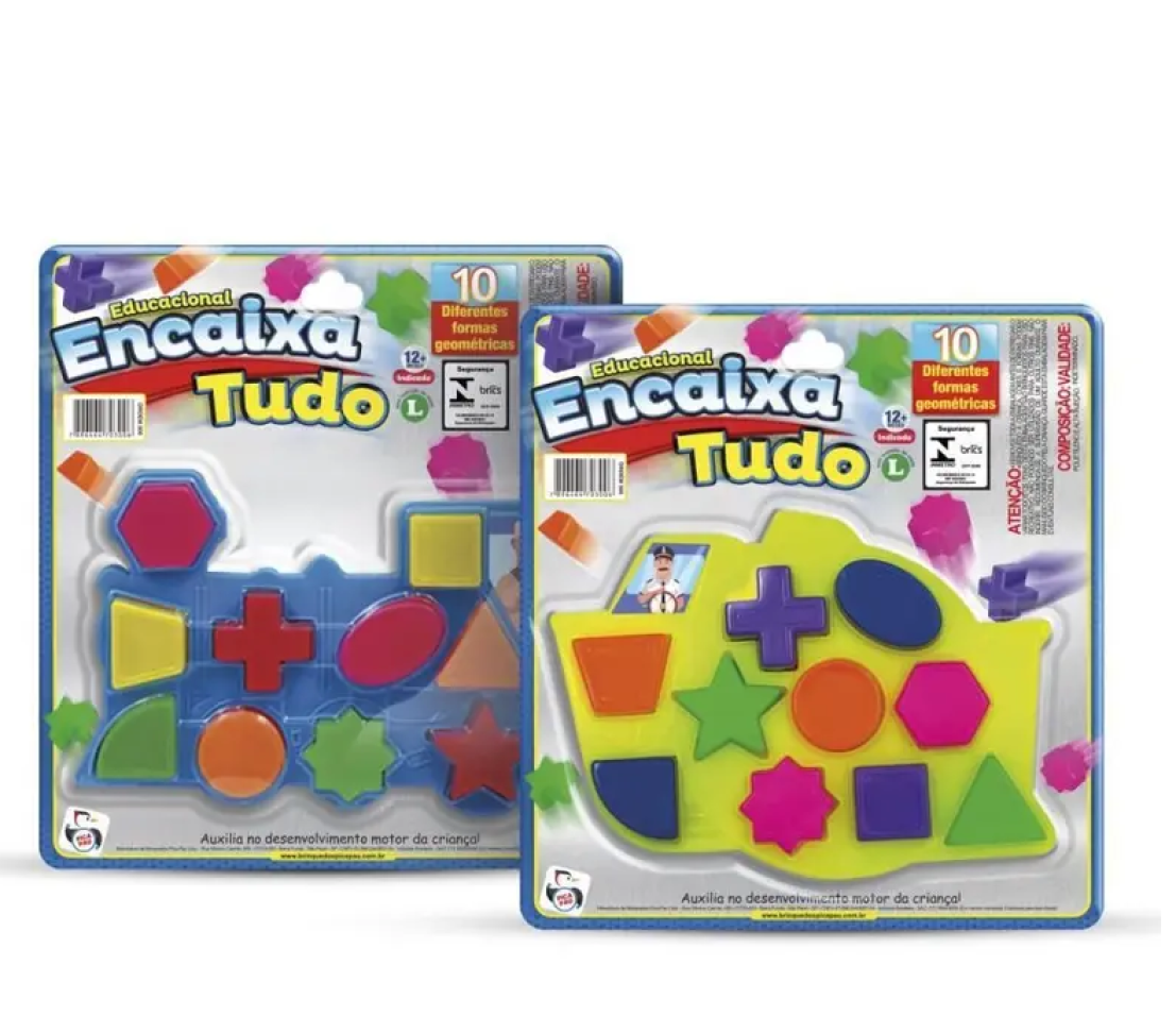 Brinquedo de Encaixe Formas