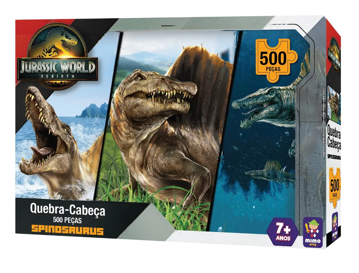 Quebra-cabeça 500 Pçs Spinosaurus