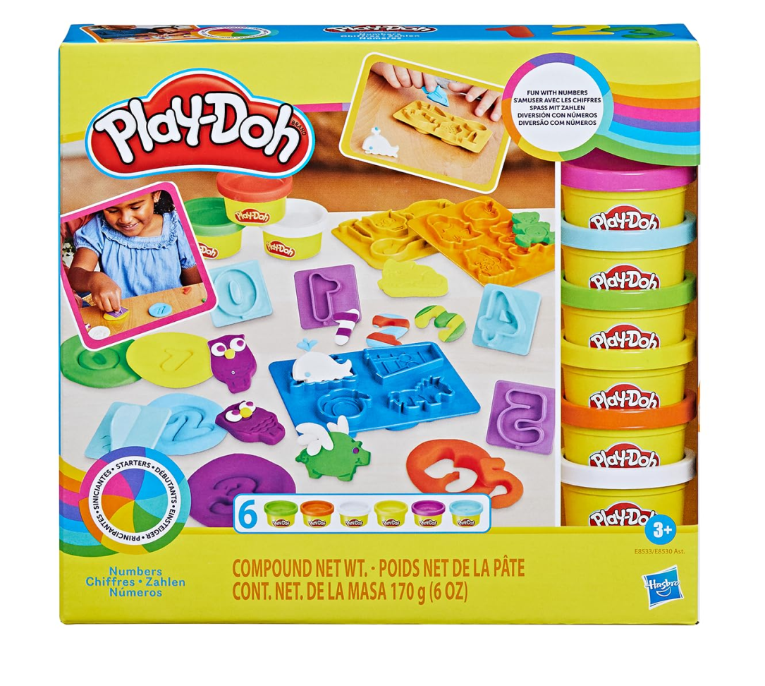 Conjunto Massinha  de Modelar Número Play-Doh Hasbro
