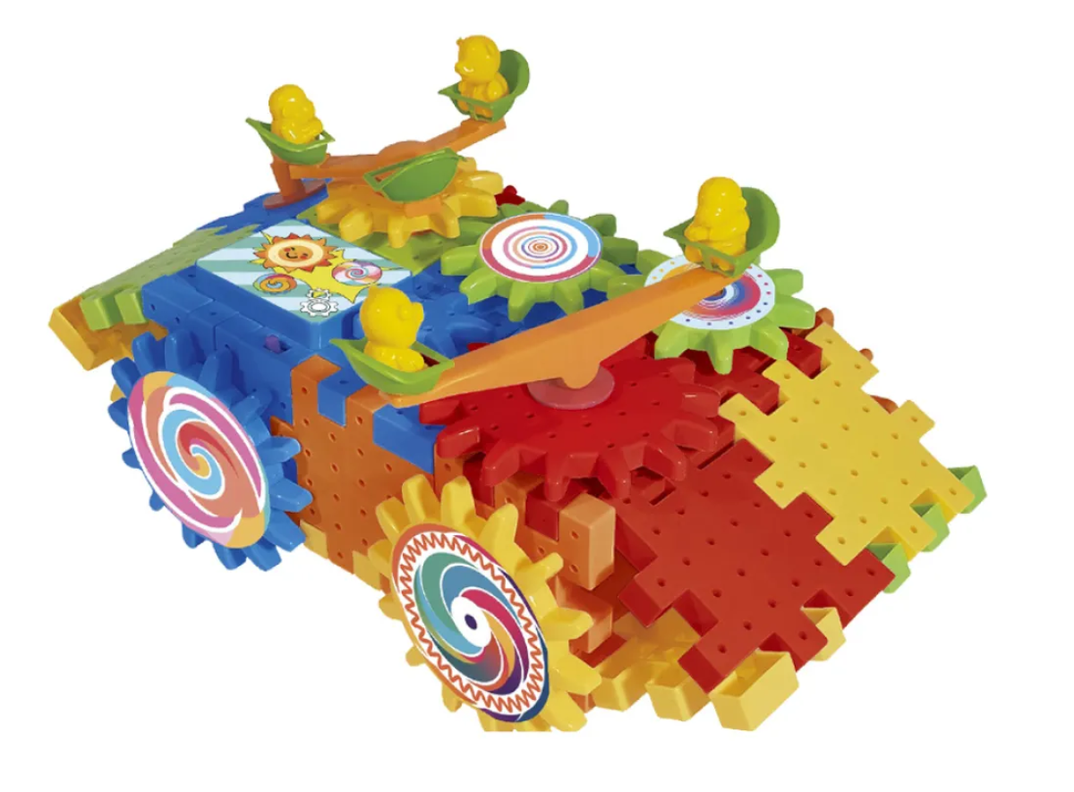 Brinquedo Monta E Desmonta Creative A Pilha 84 Pecas