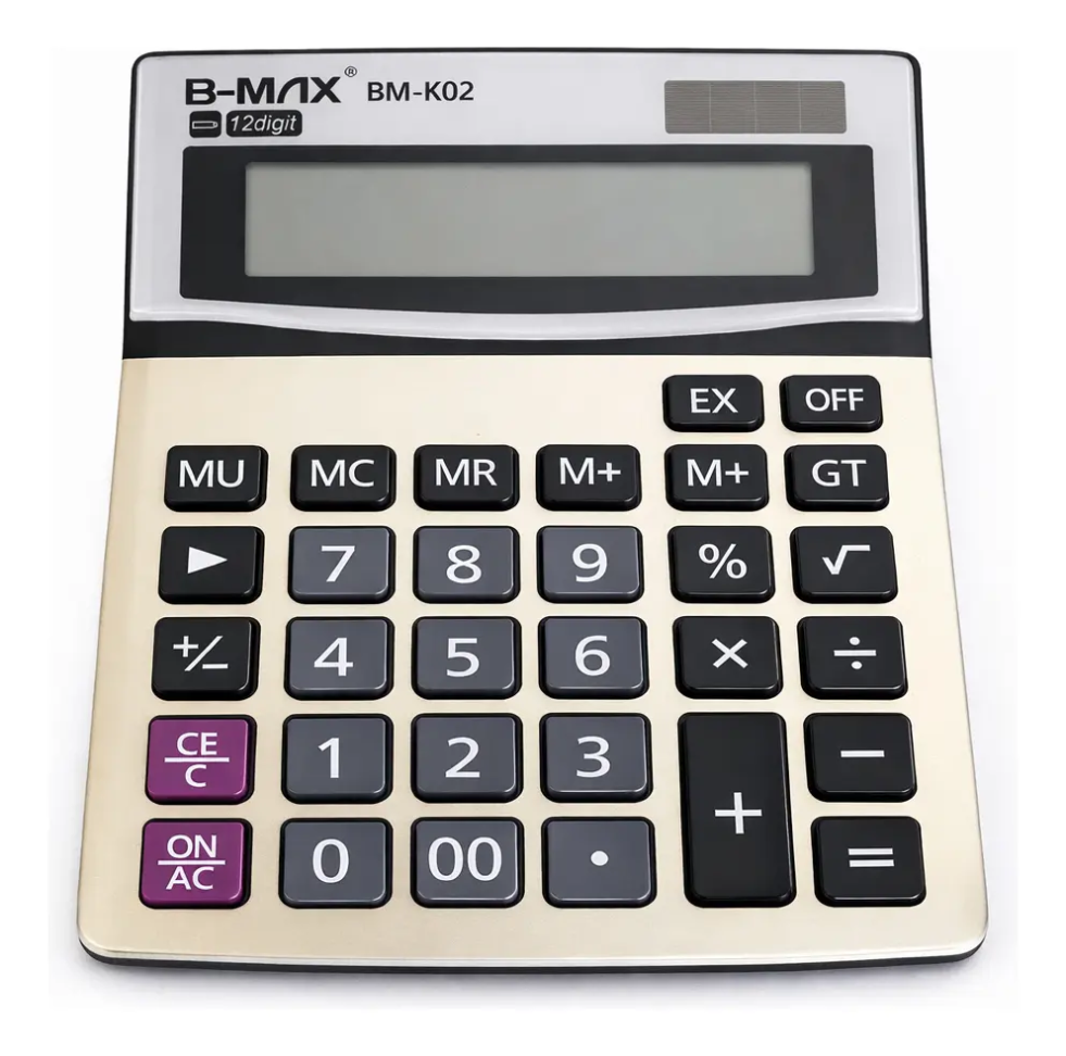 Calculadora Grande De Mesa 12 Dígitos Escritório