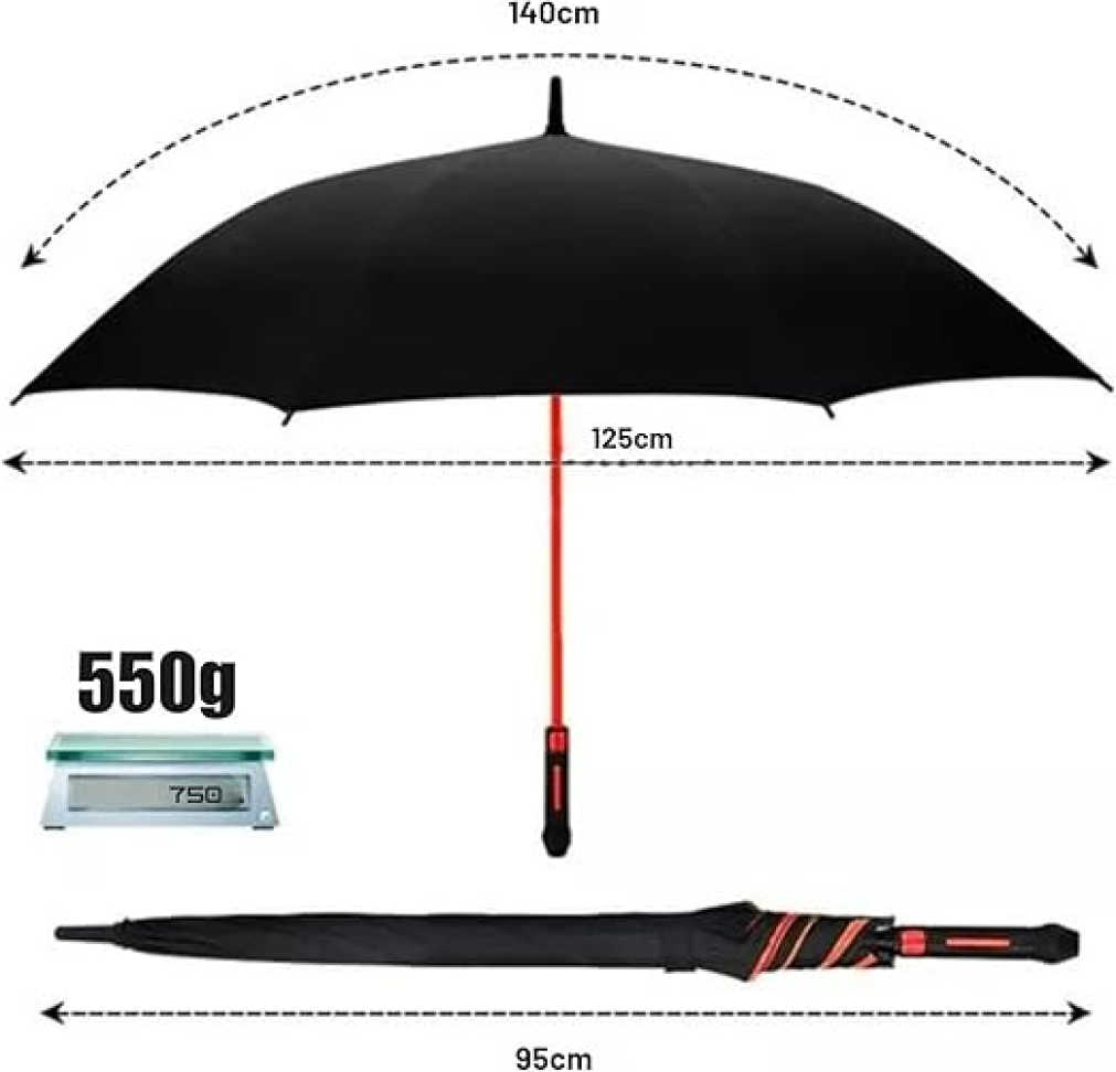 Guarda Chuva Grande e Colorido 140cm | Reforçado
