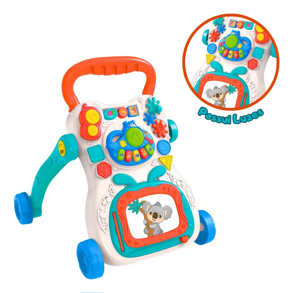 Andador Educativo Didático c/ Musica