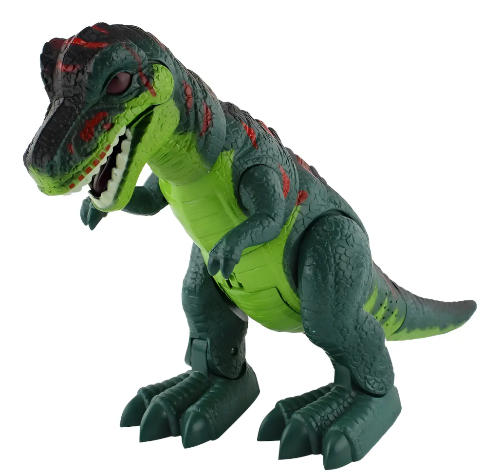 Dinossauro De Brinquedo Som, Luzes Movimentos T-rex Verde