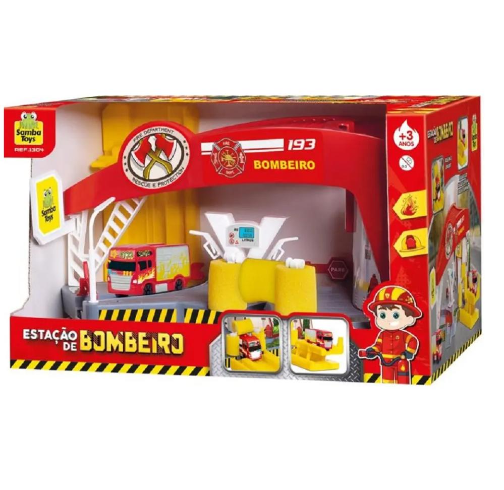 Estação De Bombeiro - Samba Toys