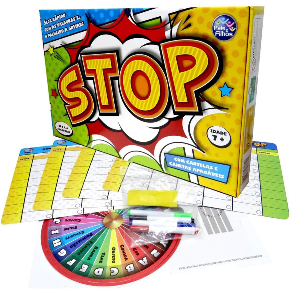 Jogo Stop - Pais e Filhos