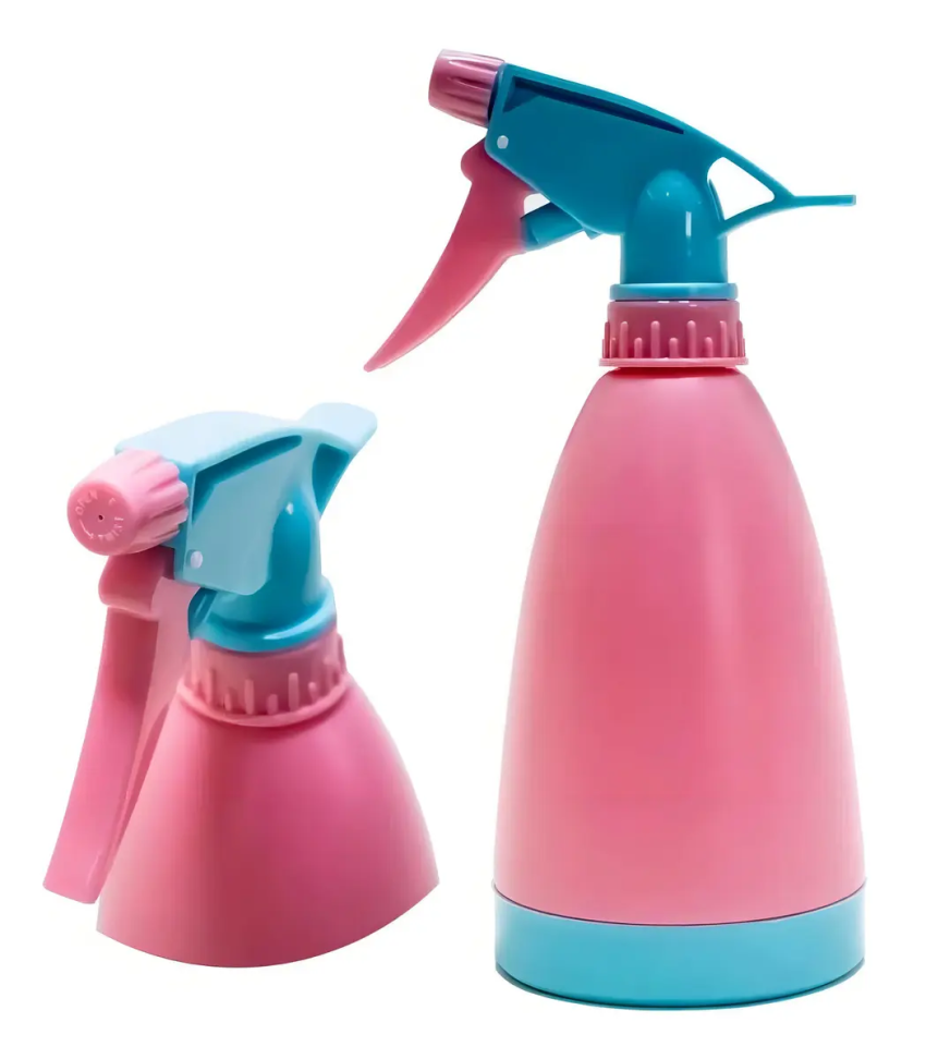 Pulverizador Borrifador 480ml Rosa