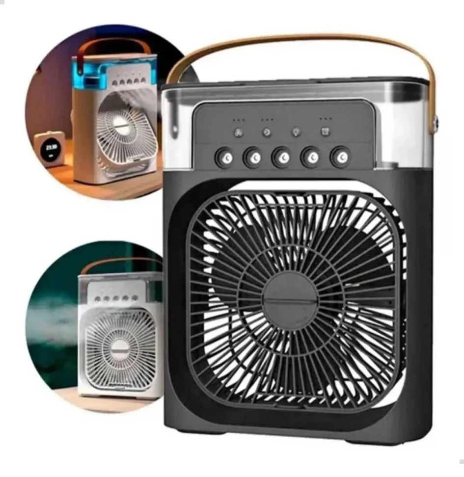 Ventilador Climatizador e Umificador Portatil