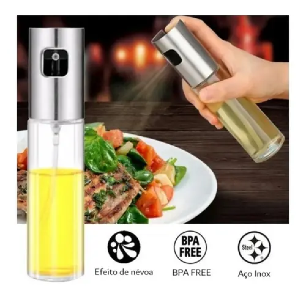 Borrifador de Spray Azeite Óleo Galheteiro 100ml