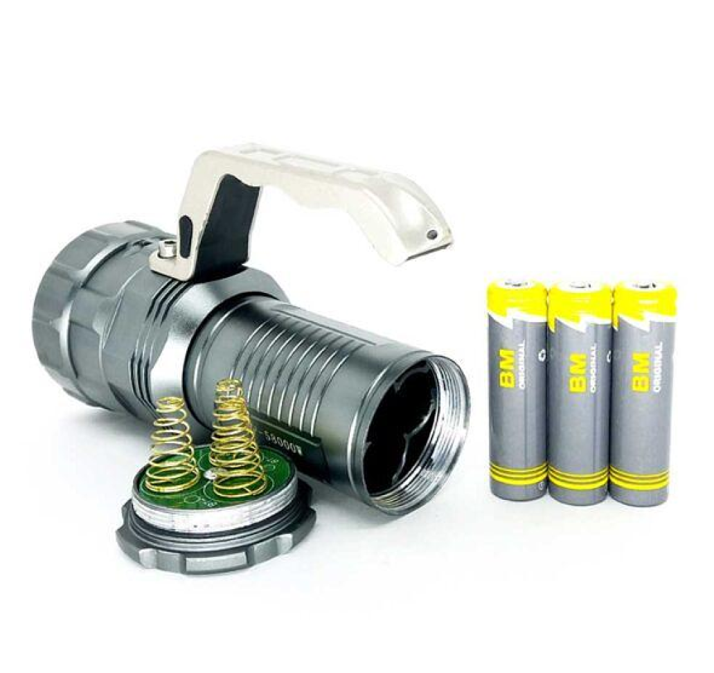 Lanterna Tática Super LED Recarregável