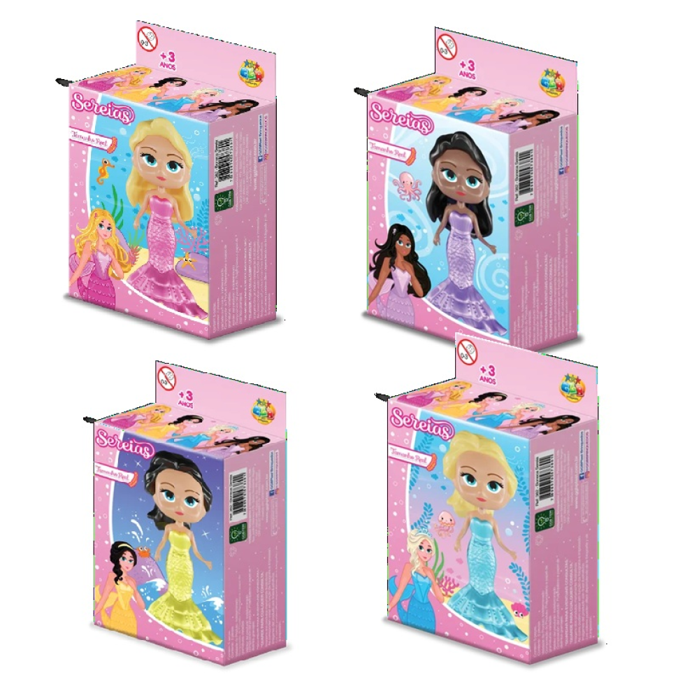 Boneca Sereia de Montar
