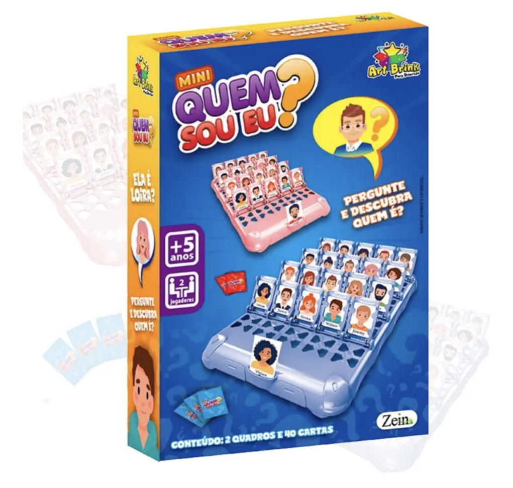 Jogo Mini Quem Sou Eu Art Brinq