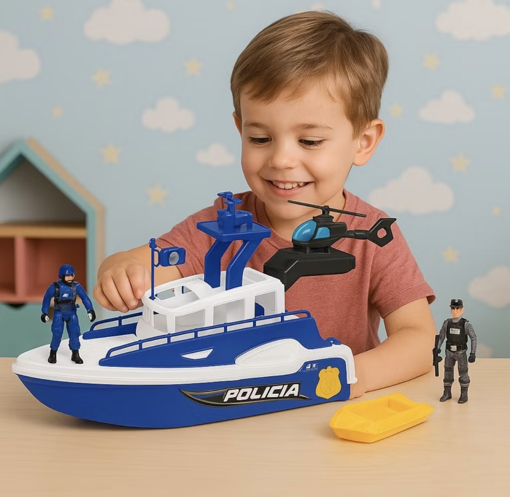 Lancha da polícia (patrulha naval)