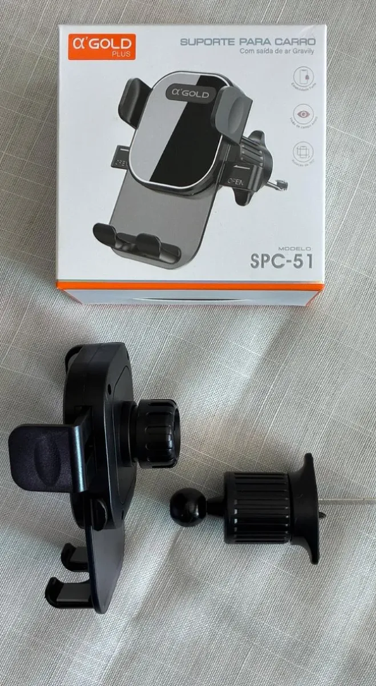 Suporte De Celular Veicular Ventilação Firme