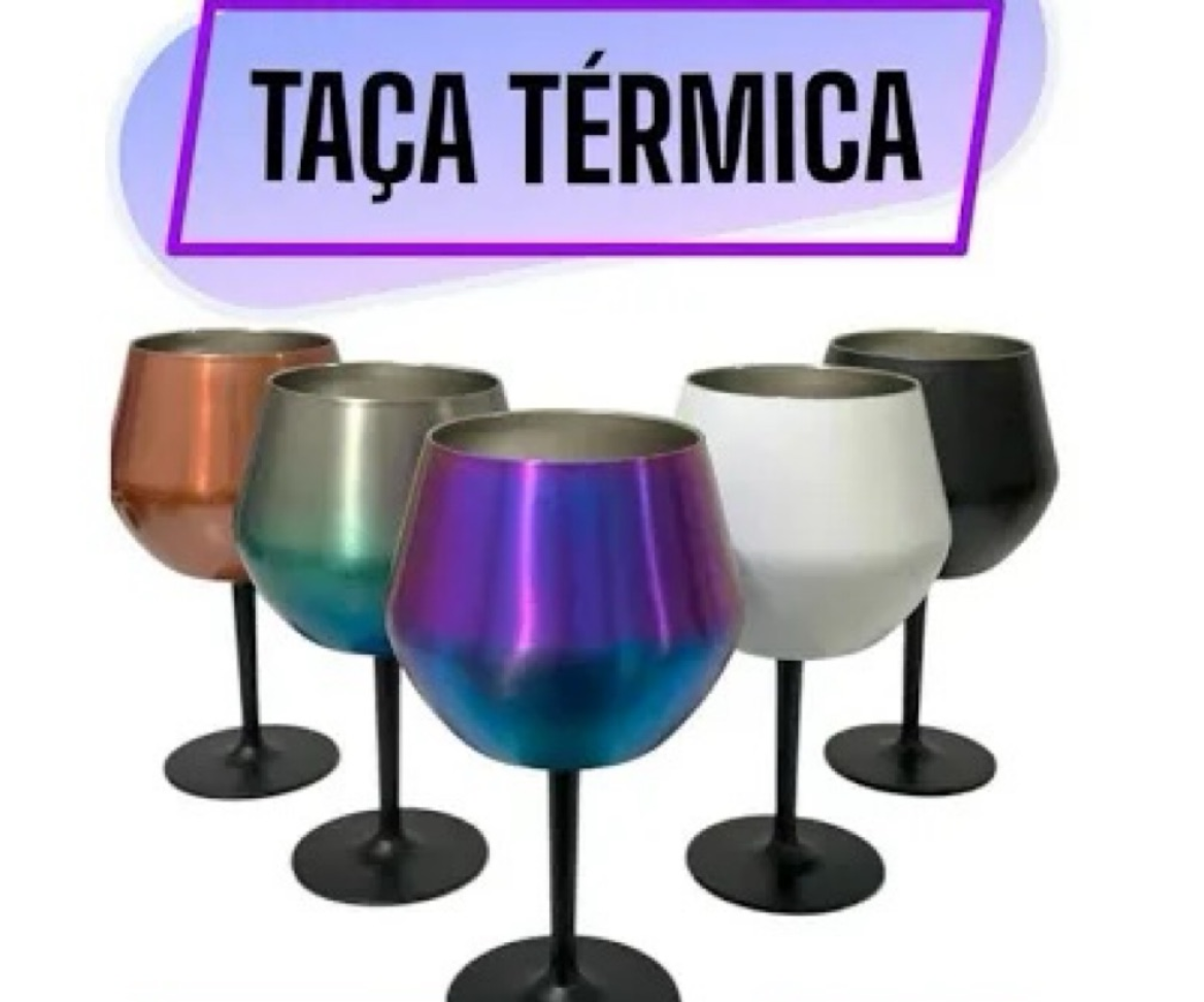 Taça Vira Copo Térmico 2 em 1
