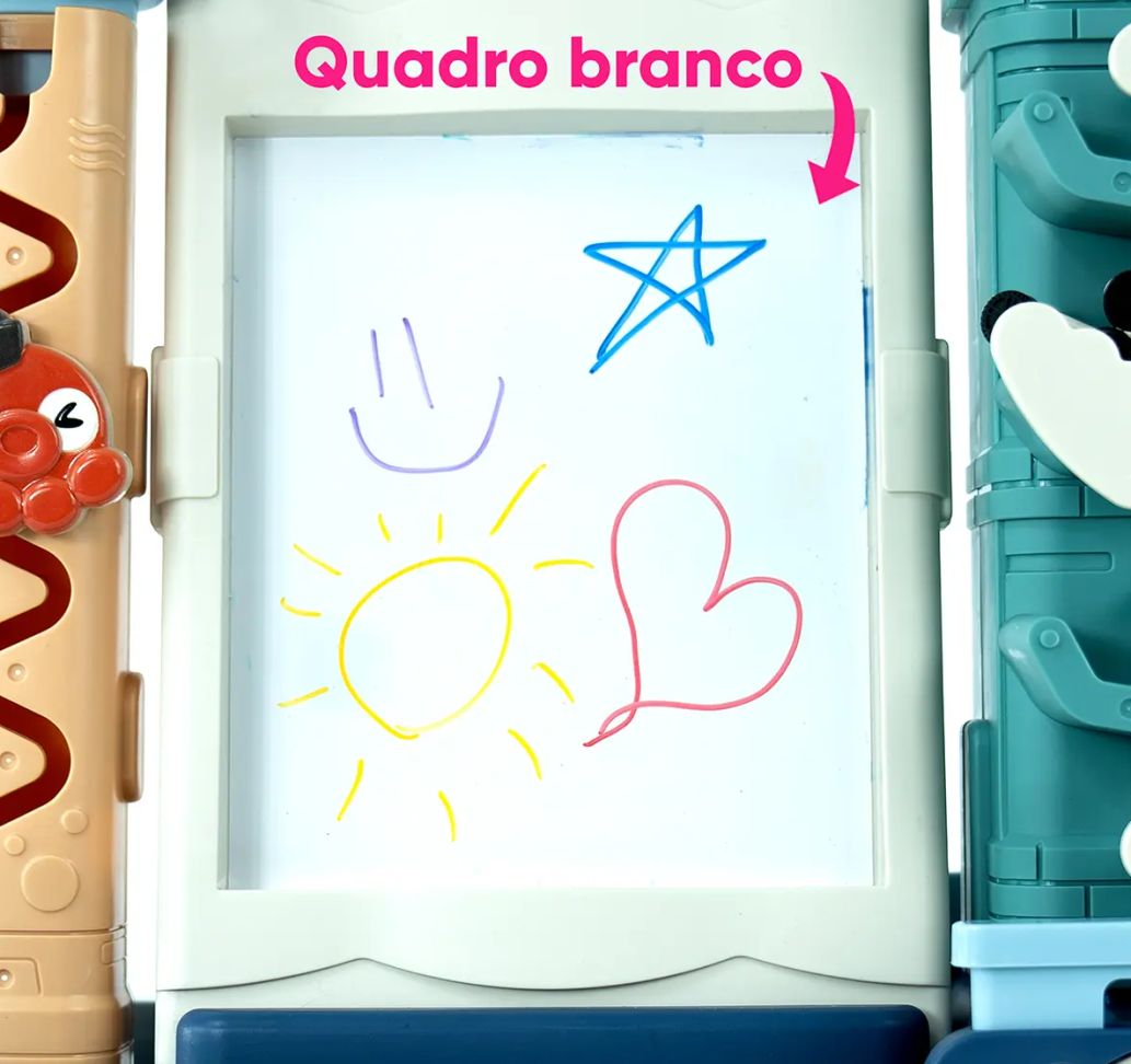 Brinquedo Educativo 5 em 1 - Com Lousa Mágica - #3