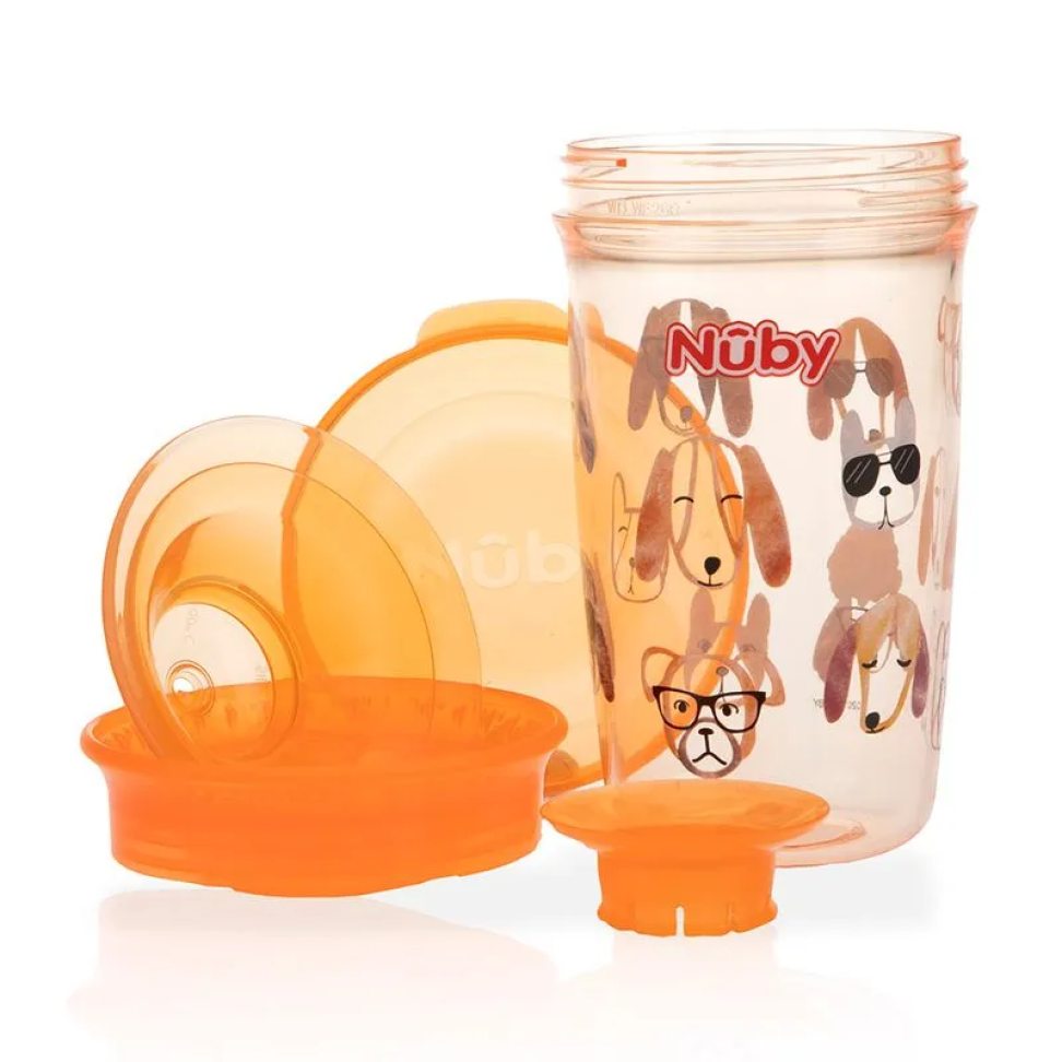 Copo de Transição 360º Não Derrama Nuby Bebê 300ml