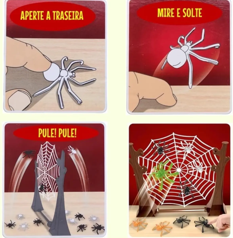 Jogo Pula Aranha Na Teia