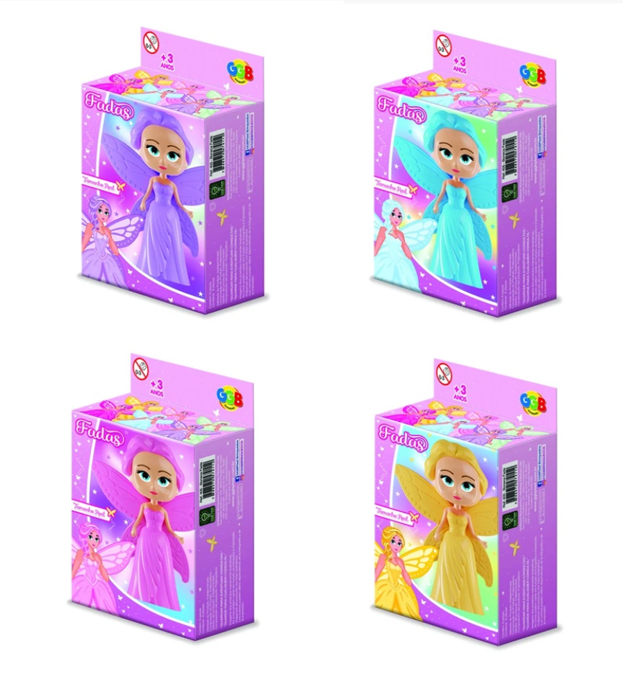Boneca Fada de Montar