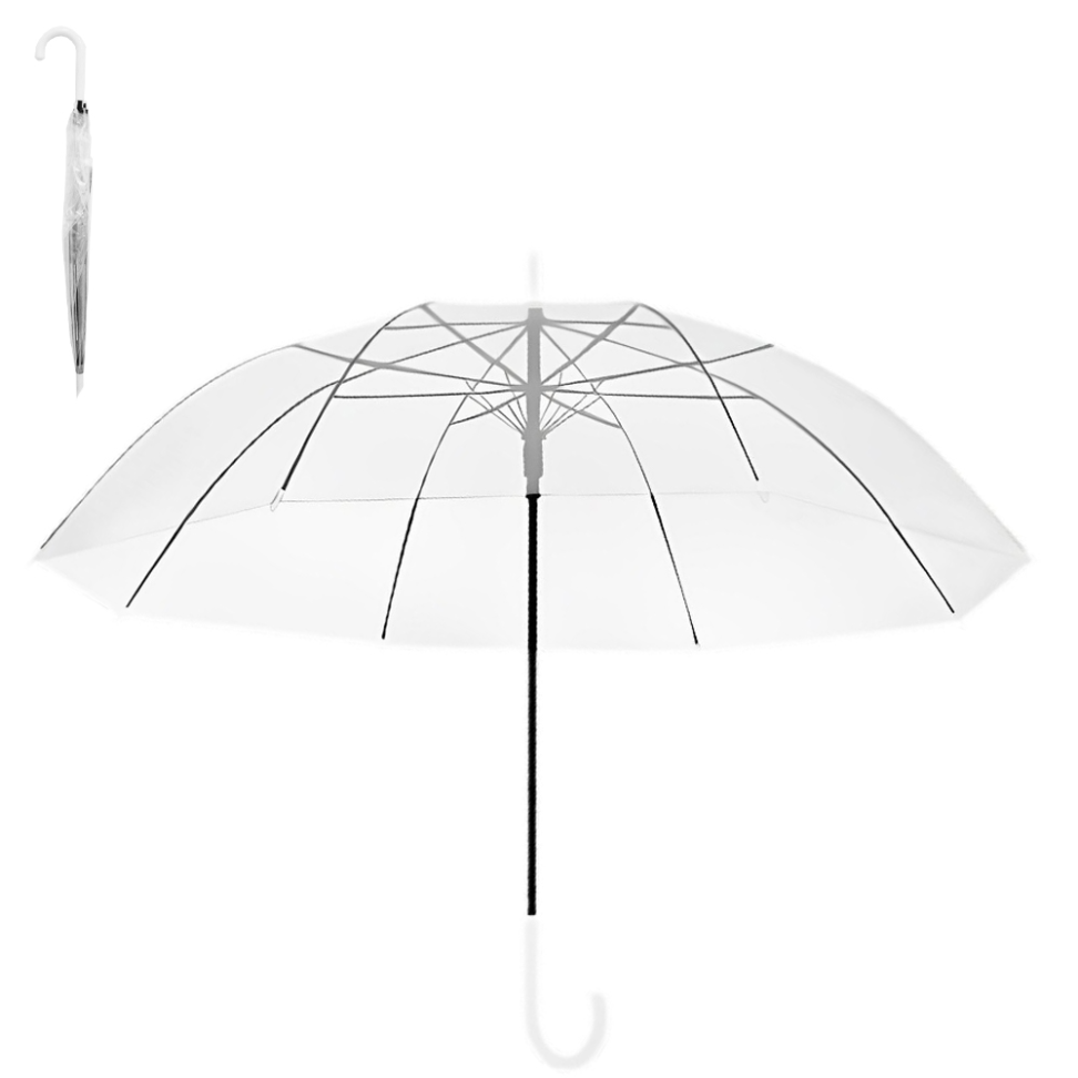 Guarda Chuva Transparente 100CM
