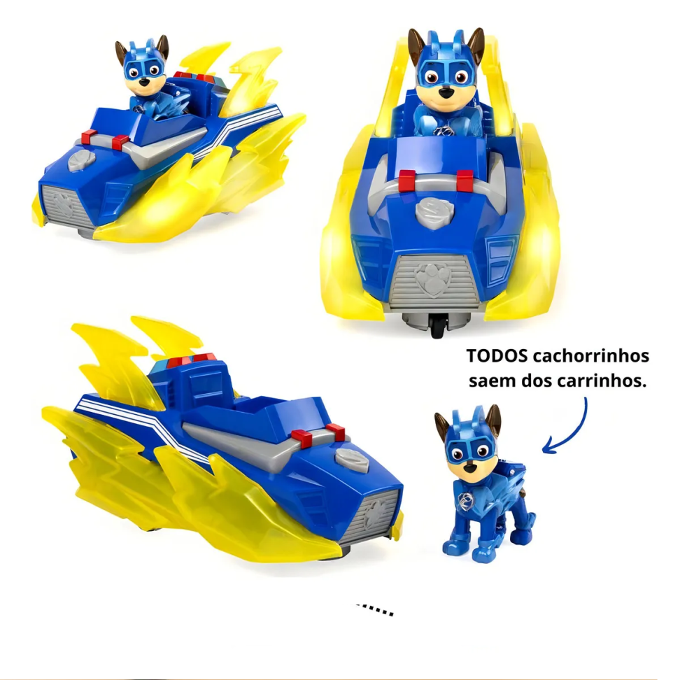 Carrinhos Patrulha Fricção - Vendidos Separados