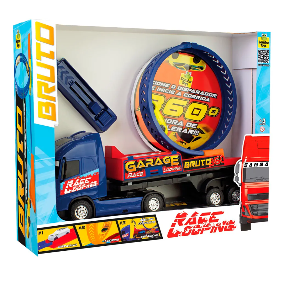 Caminhão Bruto Race Looping 360°