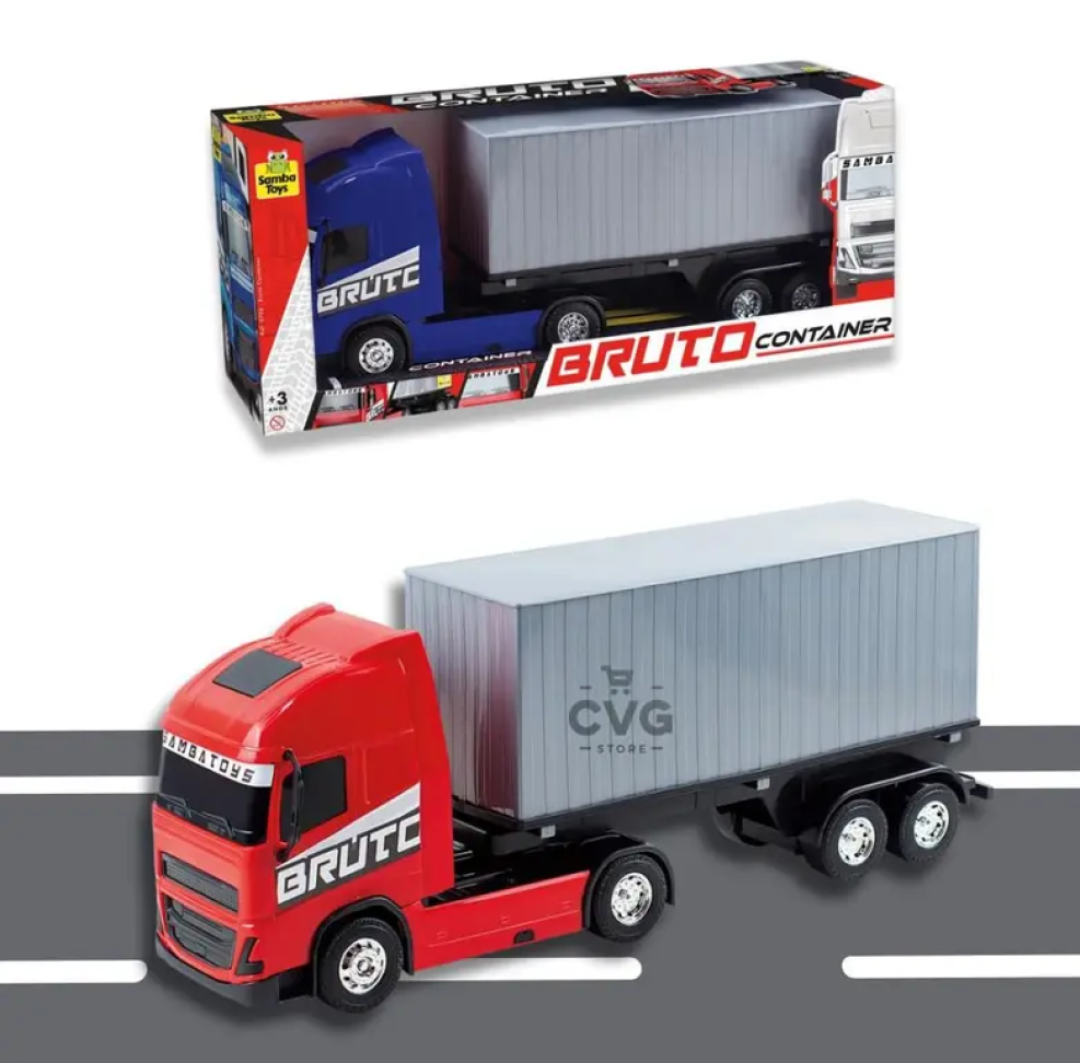 Brinquedo Caminhão Bruto Container