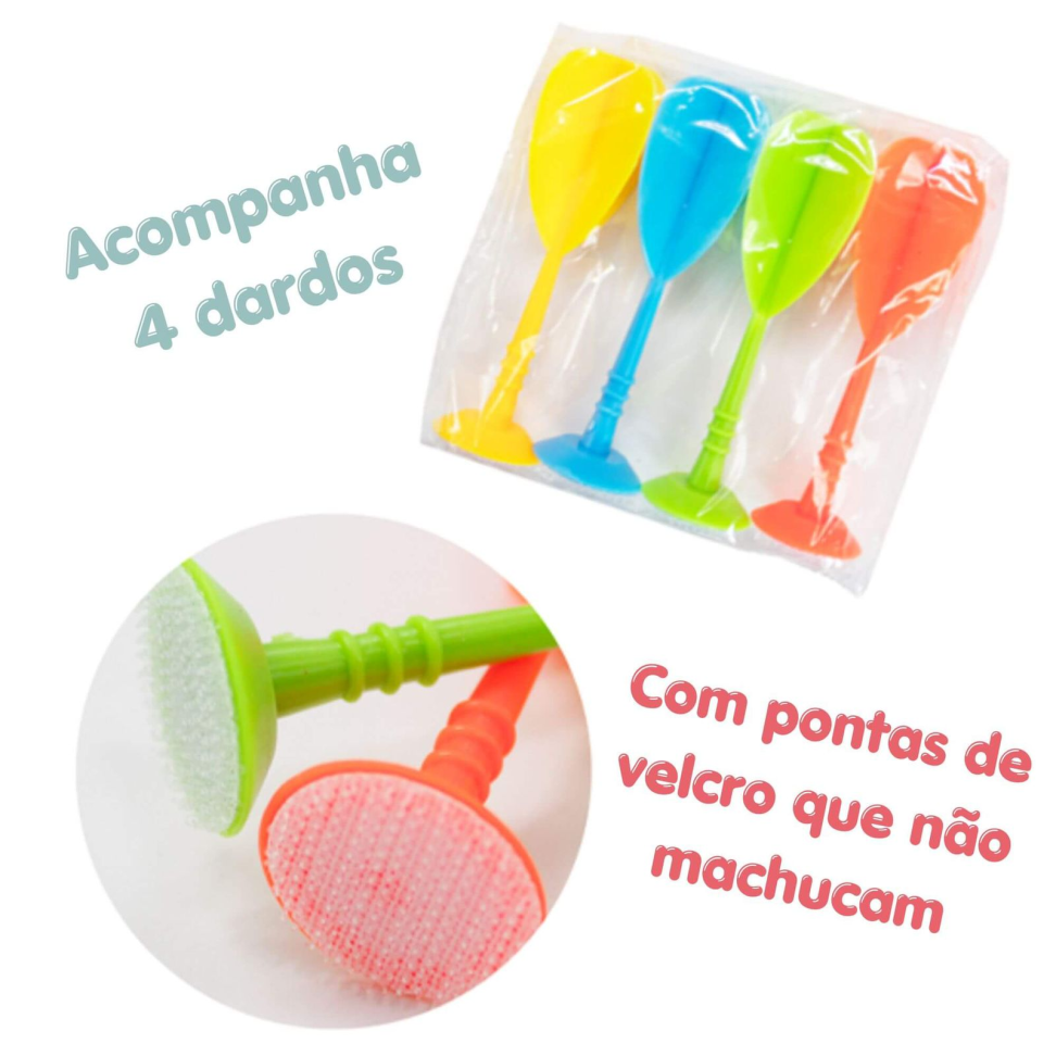 Acerte o Alvo Dardos em Velcro
