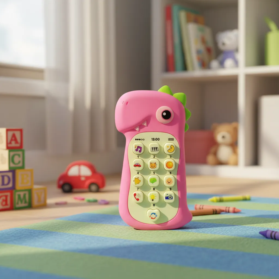 Brinquedo Celular Interativo com Som E Luzes - Dinossauro - #3