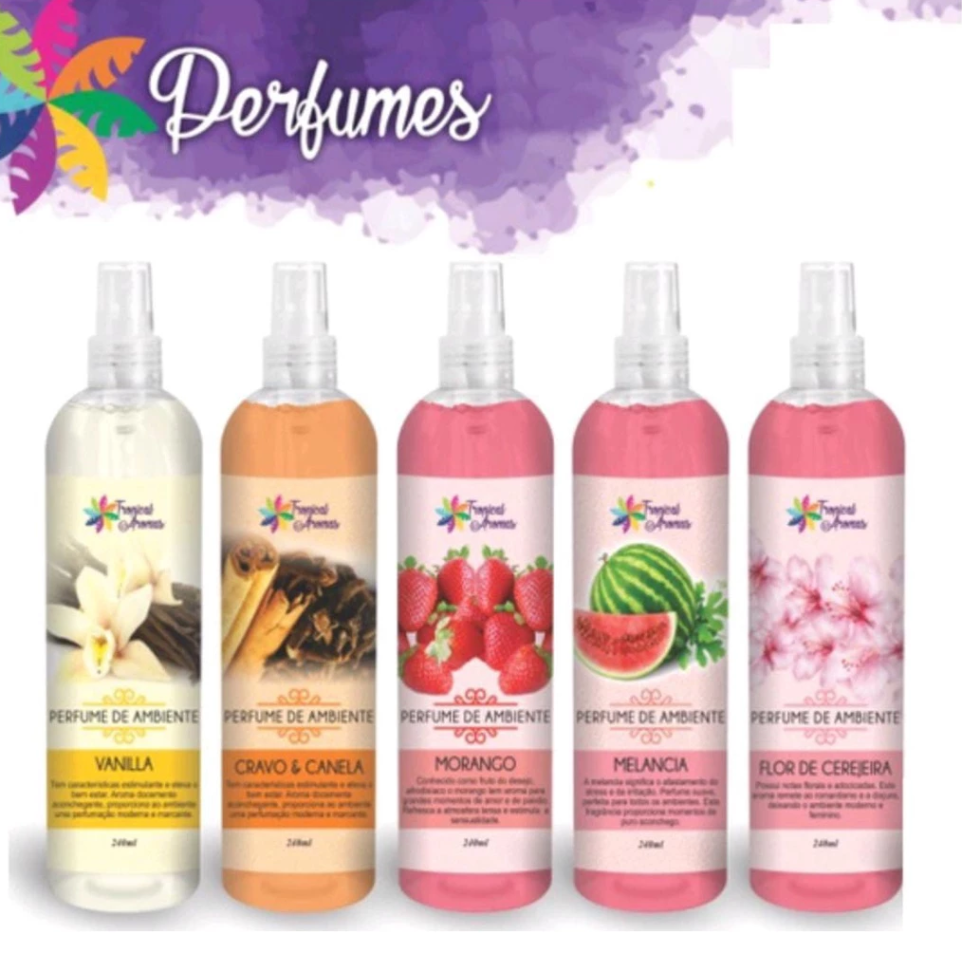 Difusor de Ambientes Spray Aromatizador 240ML