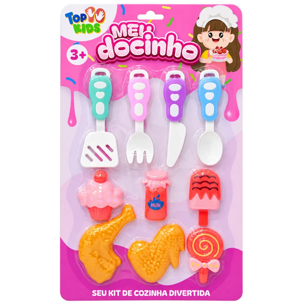 Kit Cozinha Infantil Com Picolé e Acessórios e Utensilios - #1