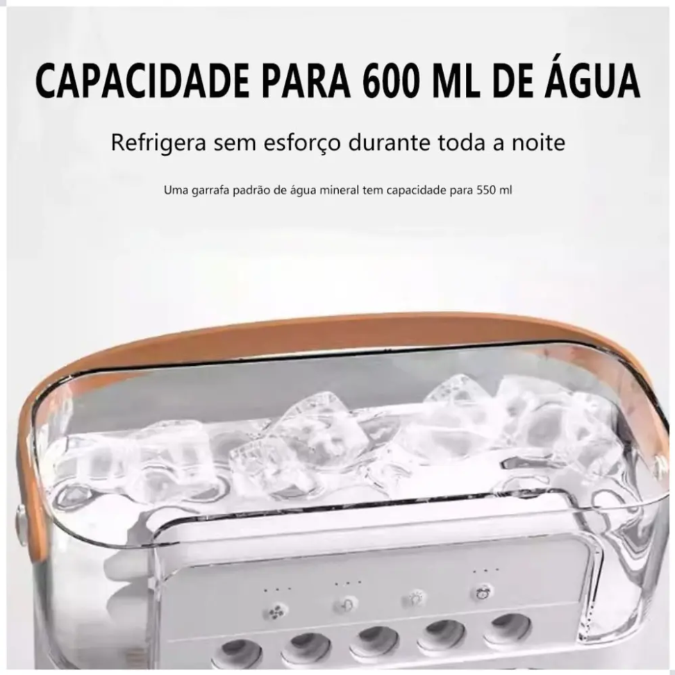 Ventilador Climatizador e Umificador Portatil