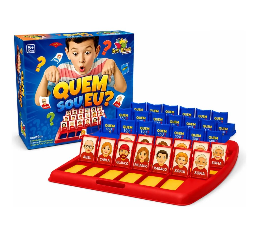Jogo Quem Sou Eu Tabuleiro