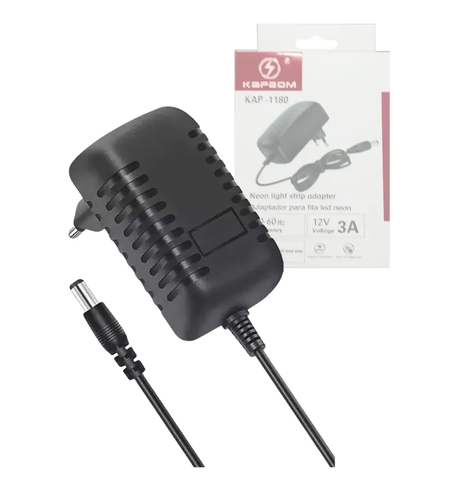 Fonte De Alimentação 12v 3a