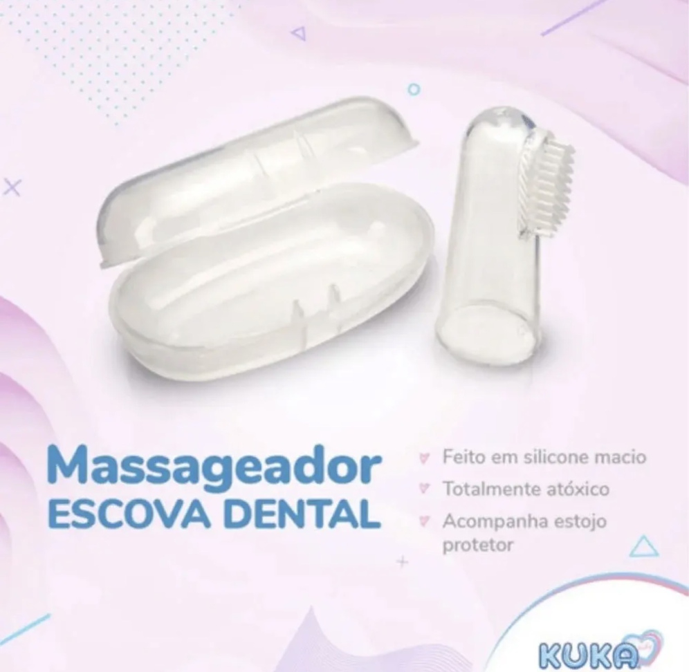 Escova dental e massageadora p/ bebê - #3