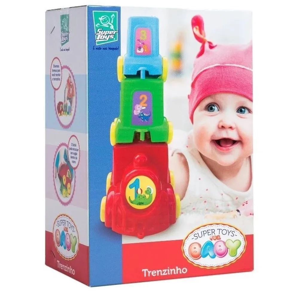 Baby Trenzinho Encaixe Didatico
