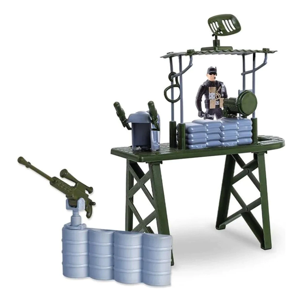Brinquedo Base Militar C/ Jipe Force Warfare - #3