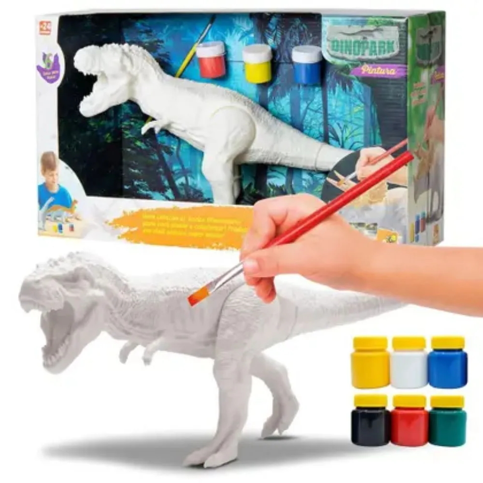 Dinossauro Para Pintar Dino Park - Bee Toys