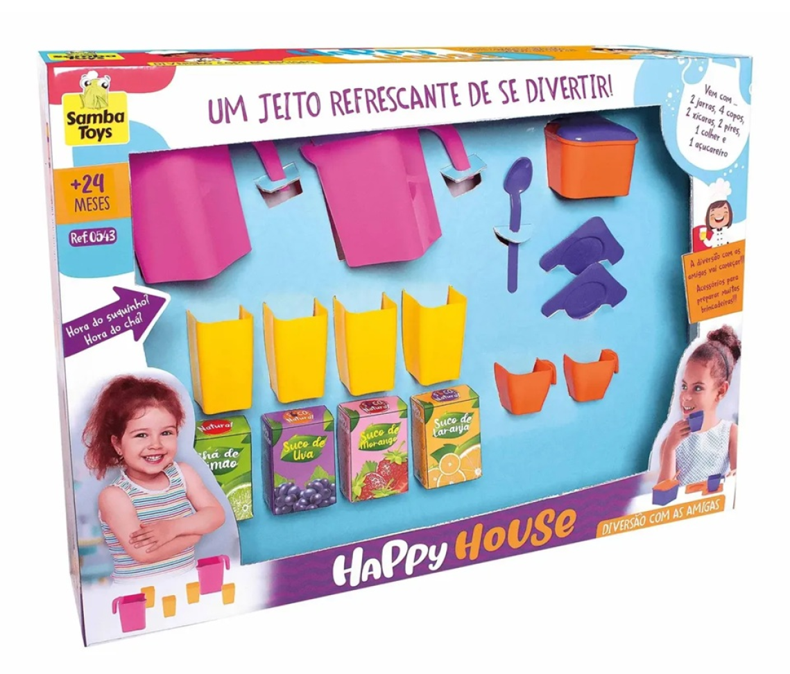 Kit Happy House Diversão Com As Amigas