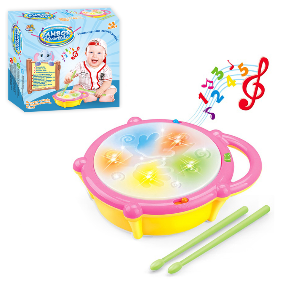 Tambor Musical Baby Infantil