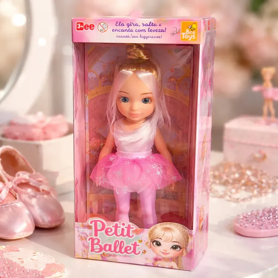 Boneca Bailarina Petit Ballet