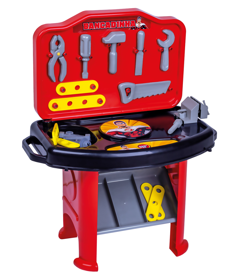 Bancadinha de Ferramentas Super Toys