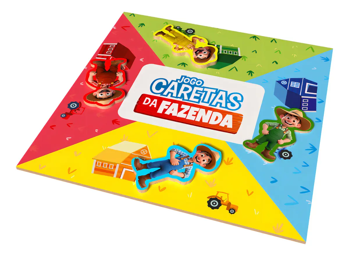 Jogo Caretas Da Fazenda C/ Animais