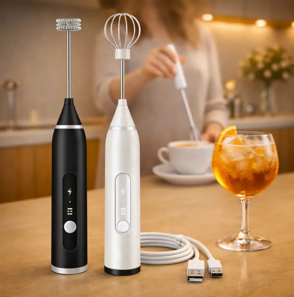 Mixer 2 Em 1 Portátil Recarregável Usb