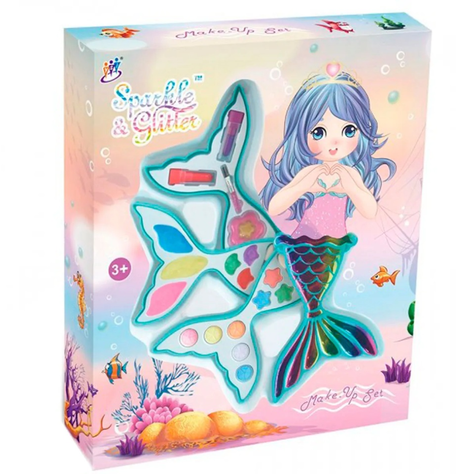Maquiagem Infantil Modelo Sereia