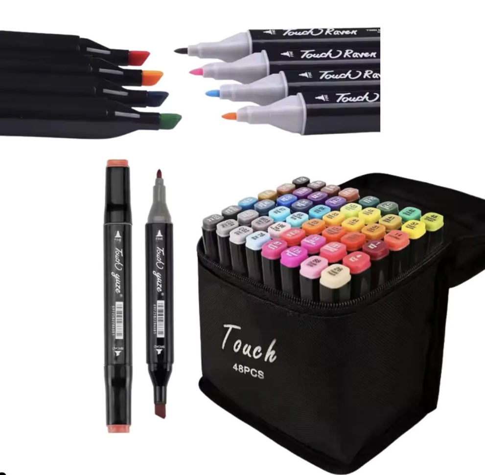 Kit Maleta Com 48 Canetinhas