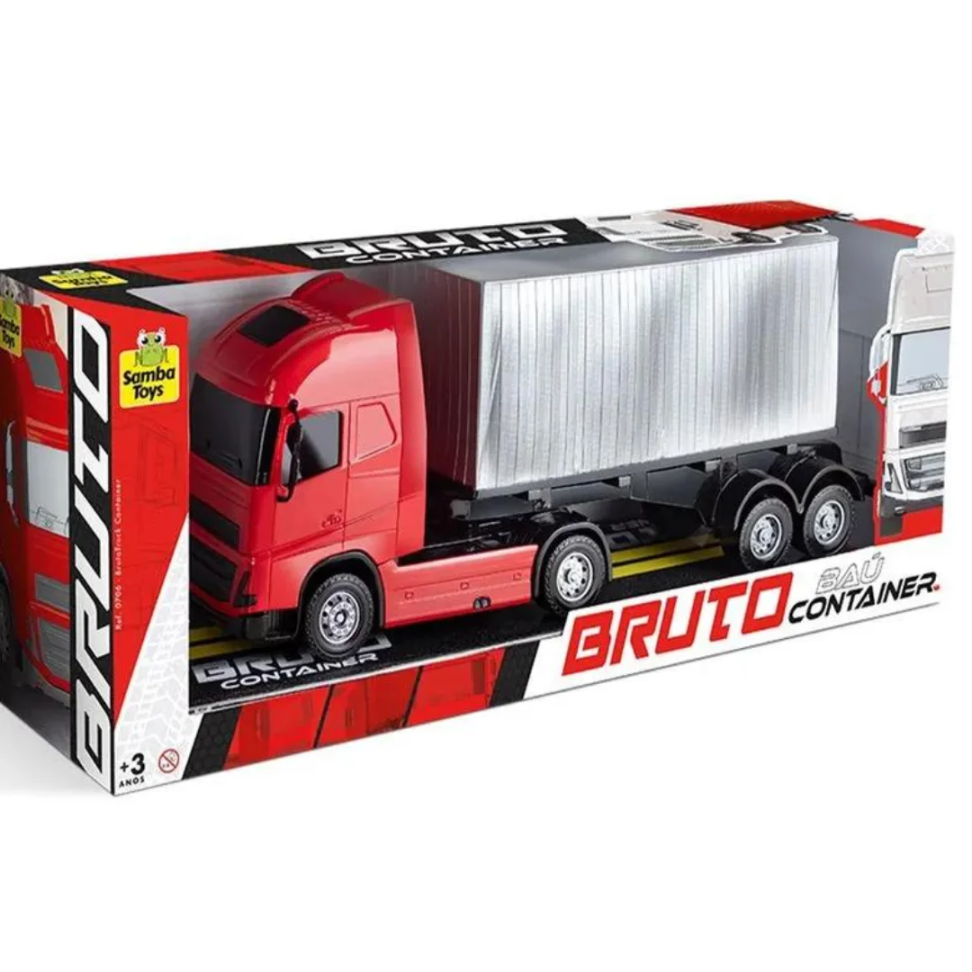 Brinquedo Caminhão Bruto Container