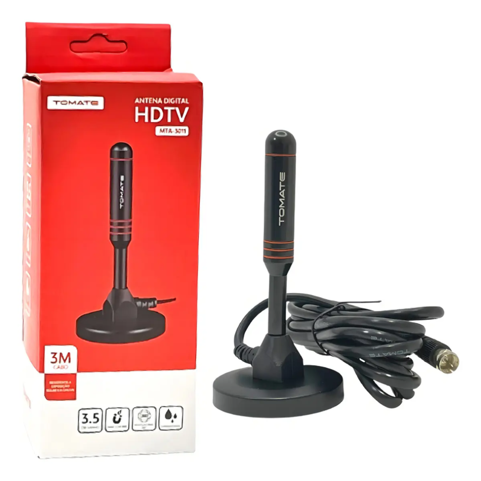 Antena Digital Interna HDTV 3 Metros